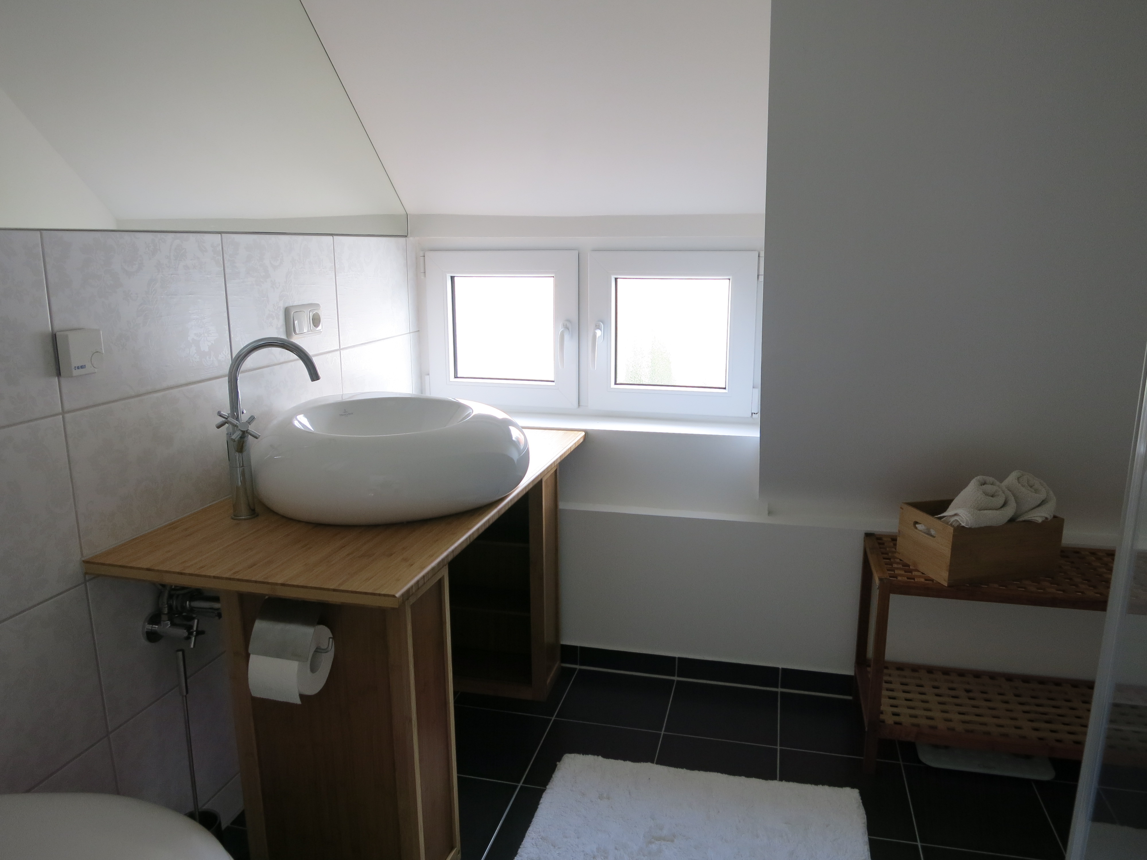 Bad mit neuer Gasbrennwerttherme